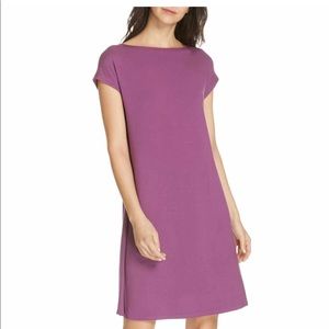 Eileen Fisher Purple Lilac Jersey Dress